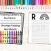 Tracing Letters Numbers Printable Prompt Fading Etsy Tracing Letters Numbers Printable Prompt Fading Etsy