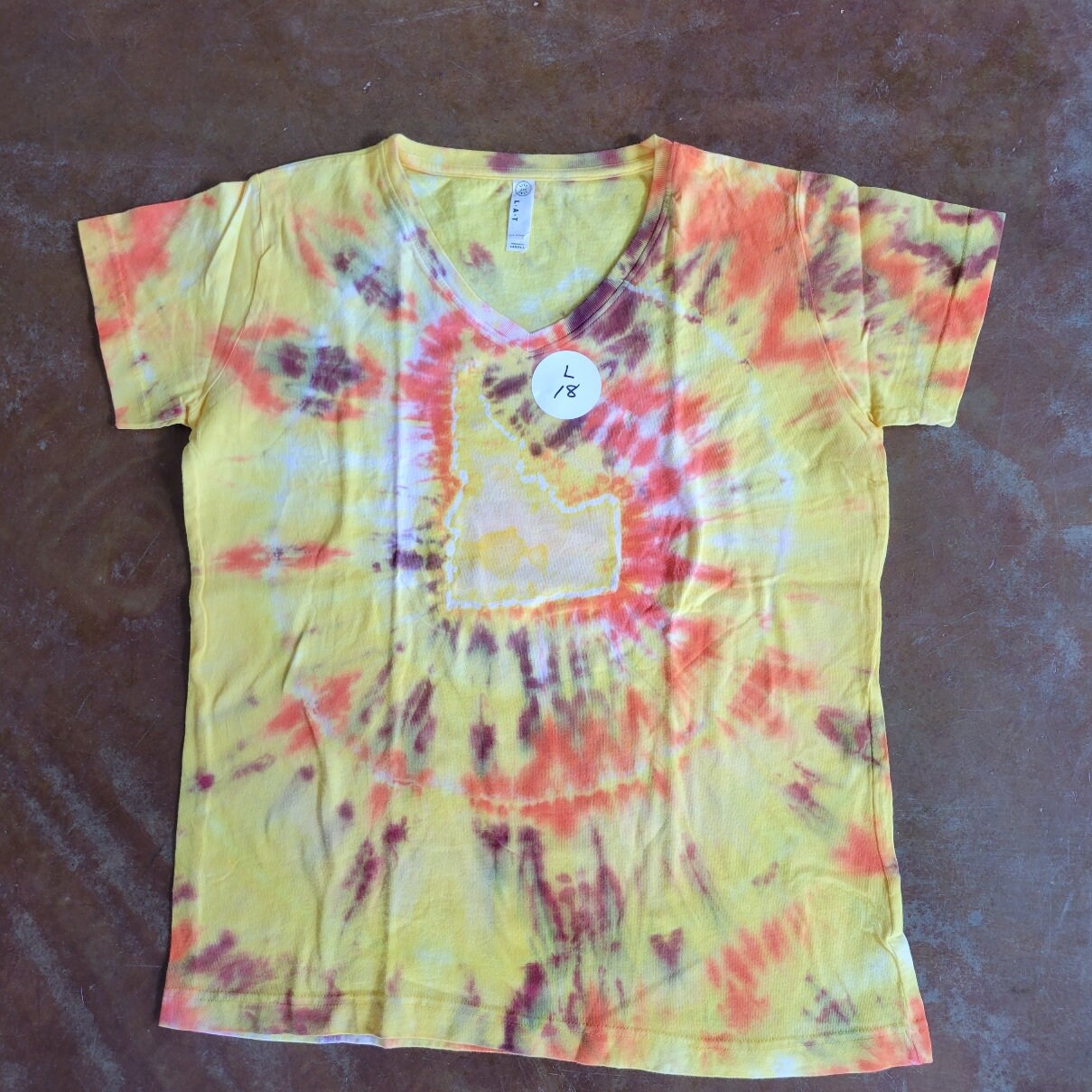 Vneck Ladies Cut Tshirt Etsy