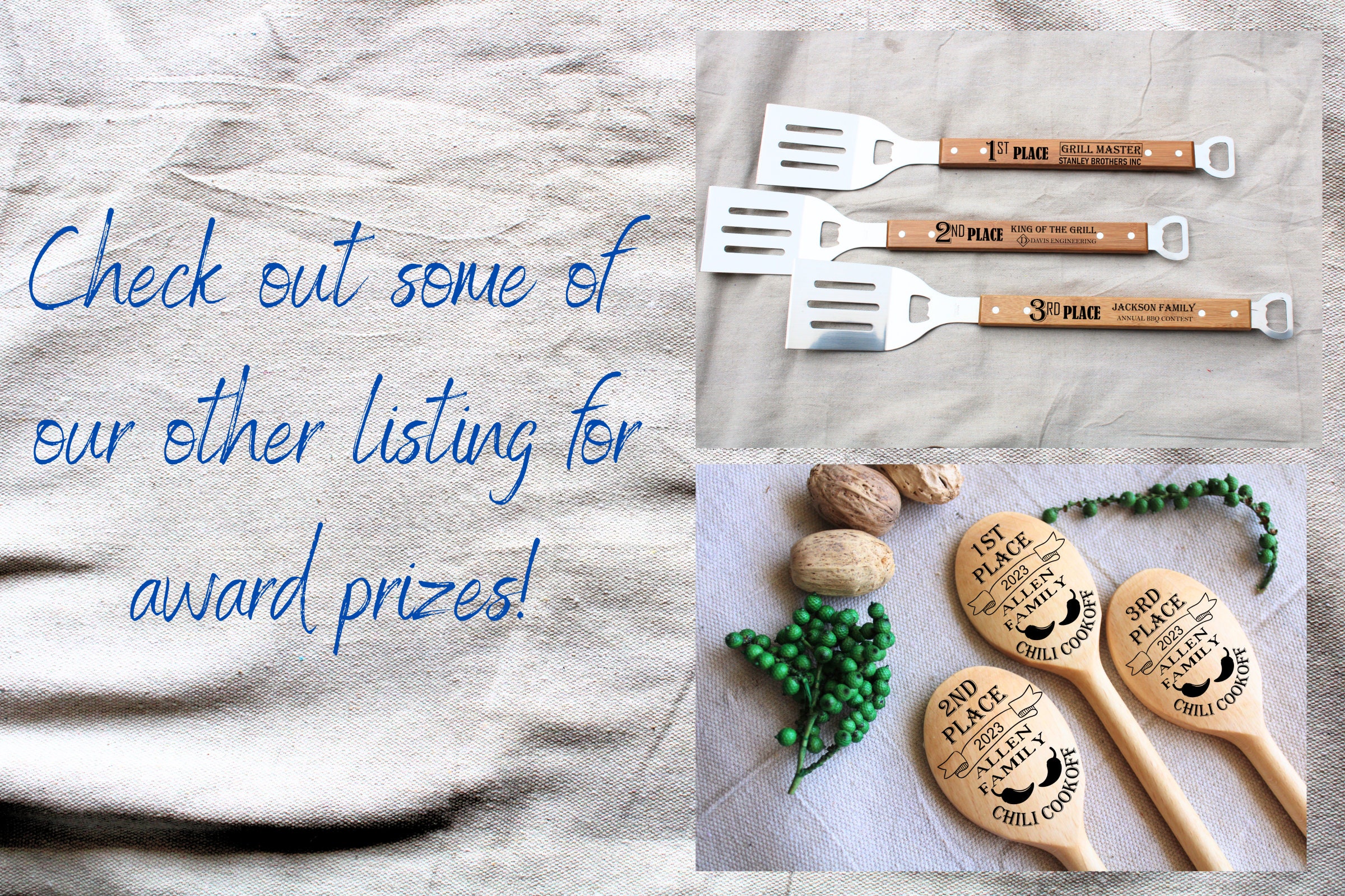 Cooking Competition Trophy, Baking Contest Winner, Chef Cutting Board ...