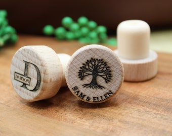 Personalized Wine Bottle Stopper, Custom Wine Stopper, Personalized Gift, Wine Cork, Wine Charms, Personalized Favors, Wine Bottle Decor