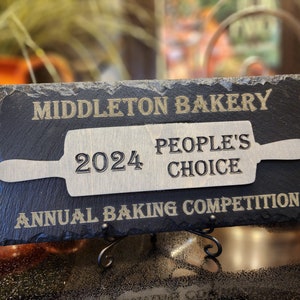 Baking Gift Award Plaque, Baking Competition Trophy, Bakers Award, Cooking Contest, Cooking Contest Plaque, Cookie Contest, Baking Showdown