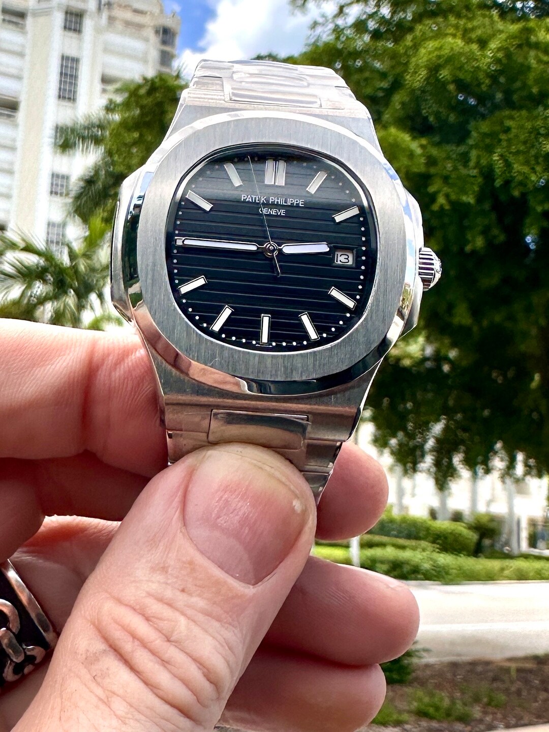 Patek Nautilus 5711 Automatic Watch 250 USD Etsy