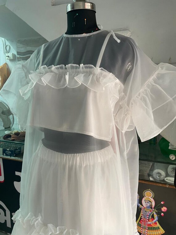 Gonna Di Tulle A Strati Da Donna Abo Da Ballo Da Ballo A Maglietta Multicolore Da 27,06 € | DHgate - Foto 7