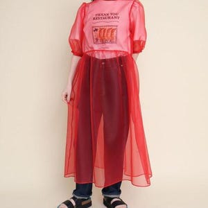 hot pink selkie dress The Pink In Paris In Bloom Gown