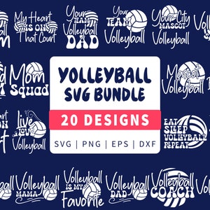 volleyball svg bundle, volleyball png bundle, cricut commercial use