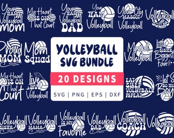 volleyball svg bundle, volleyball png bundle, cricut commercial use