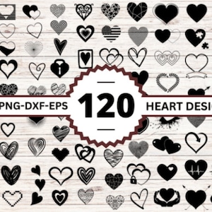 Heart Svg Bundle, Heart Svg, Hand Drawn Heart svg, Open Heart Svg, Doodle Heart Svg, Sketch Heart Svg, Love Svg,Valentine Svg,Cricut,Png,Dxf