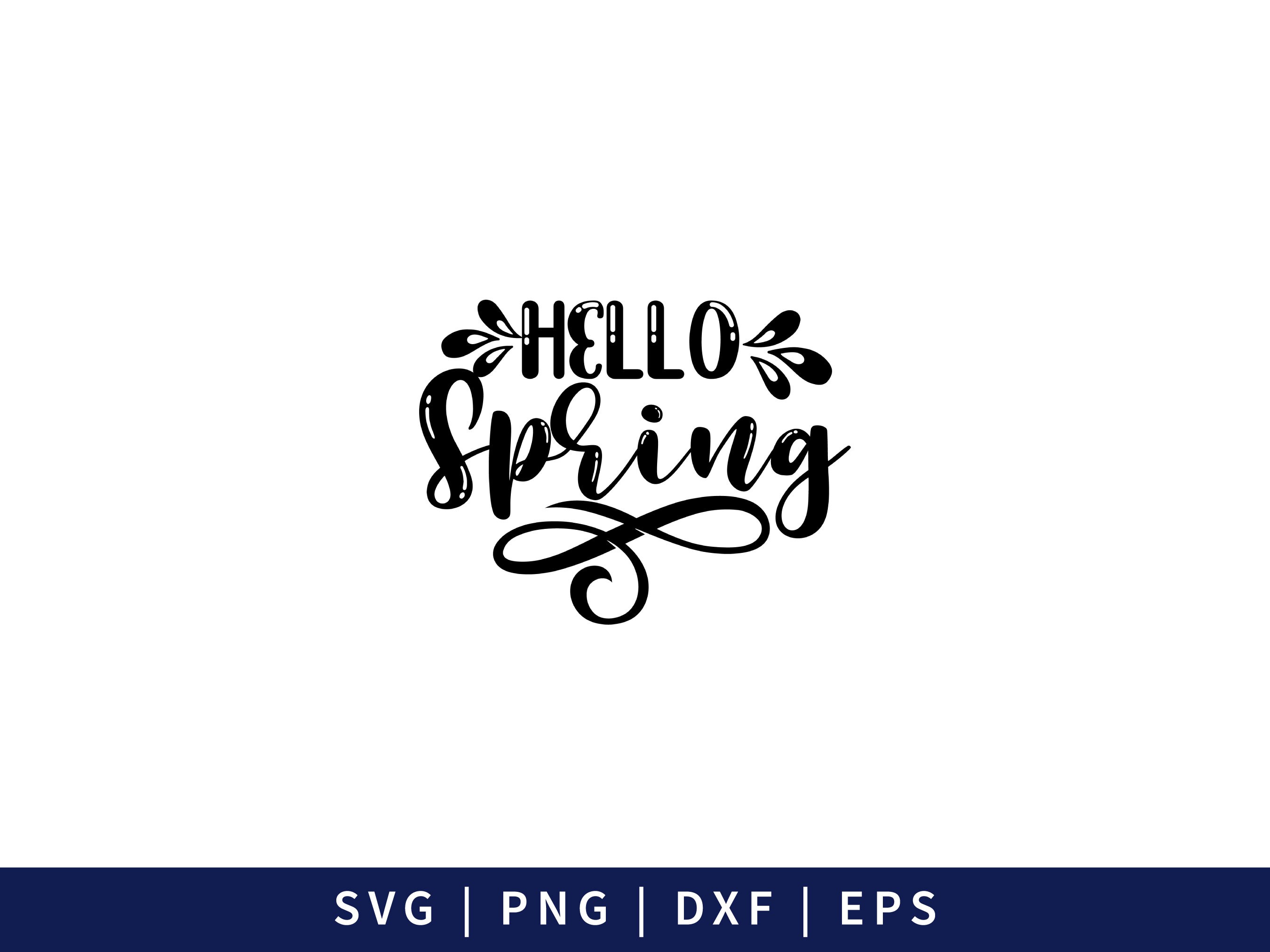 First Day Spring Svg Spring SVG Bundle, Easter Designs, Flower Cut Files (digital Download ...