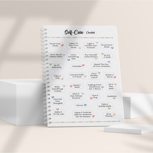Self Care Checklist Planner, Happy Planner Insert (digital Download) - Etsy
