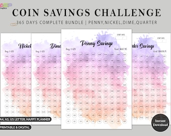 365 Tage Spar-Challenge | Cointracker (Digitaler Download)