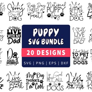 Paquete SVG de mamá de perro / Mamá de perro SVG / Amante de perros Svg / Mamá de piel SVG / Pata SVG / Cachorro Svg / Refranes de perro / Imágenes prediseñadas de perro / Archivos svg para cricut