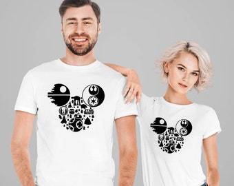 Star Wars Mickey Head Shirt, Mickey Disney Shirt, Star Wars Mickey, Mickey Head Star Wars Shirt, Mickey Mouse Shirt, Star Wars Mickey Tshirt