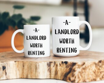 Personalized gift for landlord - Land lord gift - Landlord coffee mug - Landlady gift