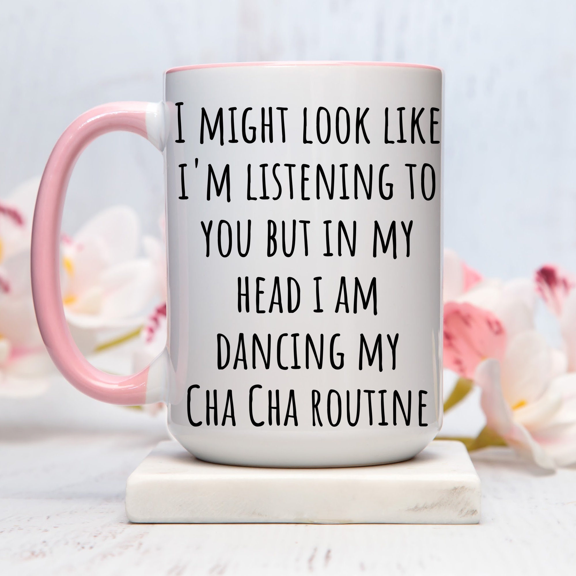 Ballroom Dancer Gifts - Gift for Ballroom Dancer - Customizable Dancer Mug  - Funny Latin Dance Mug - Dancer Gifts - Cha Cha Coffee Cup - Etsy