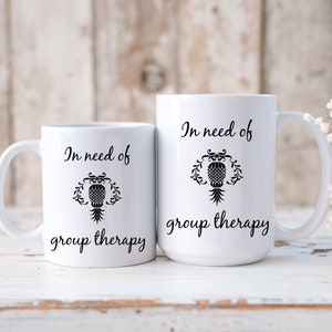 Swinger coffee mug - Pineapple mug - Polyamory coffee mug - Sharing is caring pineapple - Swinger group therapy mug - Polyamory gifts