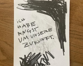 Drawing postcard