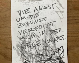 Drawing postcard