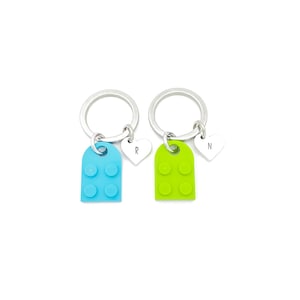 Llavero de corazón / LEGO® original / Regalos de aniversario para él, para ella, para él y de cumpleaños imagen 9