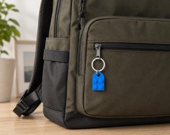 Back To School LEGO® Brick Keychain Set | Made With Genuine LEGO®