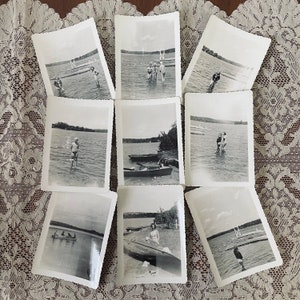 Summer of 1940 Vintage Photos Lot