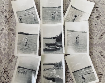 Summer of 1940 Vintage Photos Lot