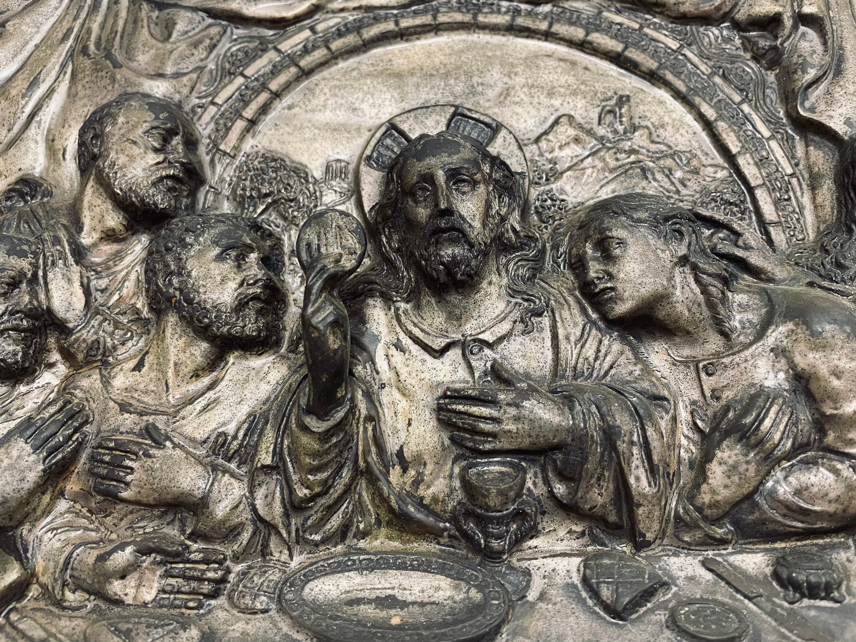 Last Supper Metal Relief - Etsy