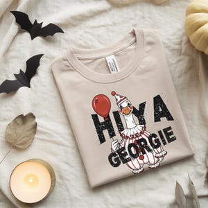 Funny Goose Clown Halloween PNG: Creepy Balloon Costume Design (Digital Download)