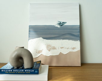 Blue Whale Shore Art