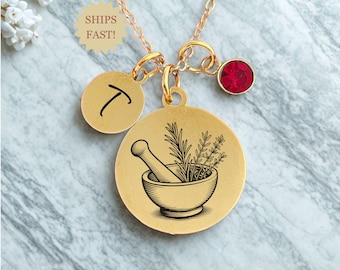 Personalized Pharmacy Tech Necklace, Pharmacist Gifts, Pharmacy Jewelry, Gift for Pharmacy Tech Graduation, Pharmacist Appreciation