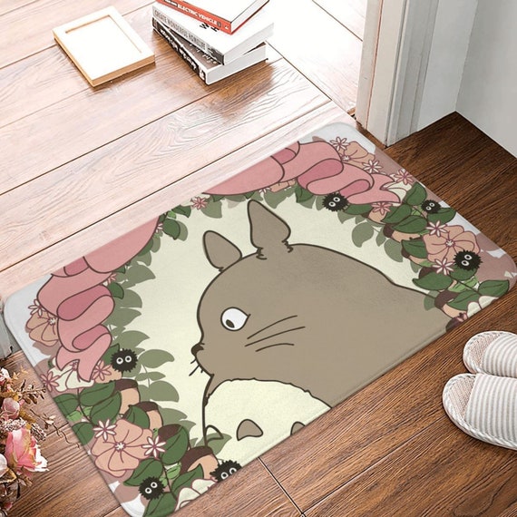 Totoro Bathroom Mat, Totoro Rug, Totoro Carpet, Waterproof Mat, Shower Mat,  Kitchen Mat, Toilet Mat, Bathroom Mat for Woman Children Kids 