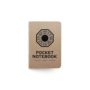 Cahier de poche Dharma - Kraft avec pages quadrillées - LOST