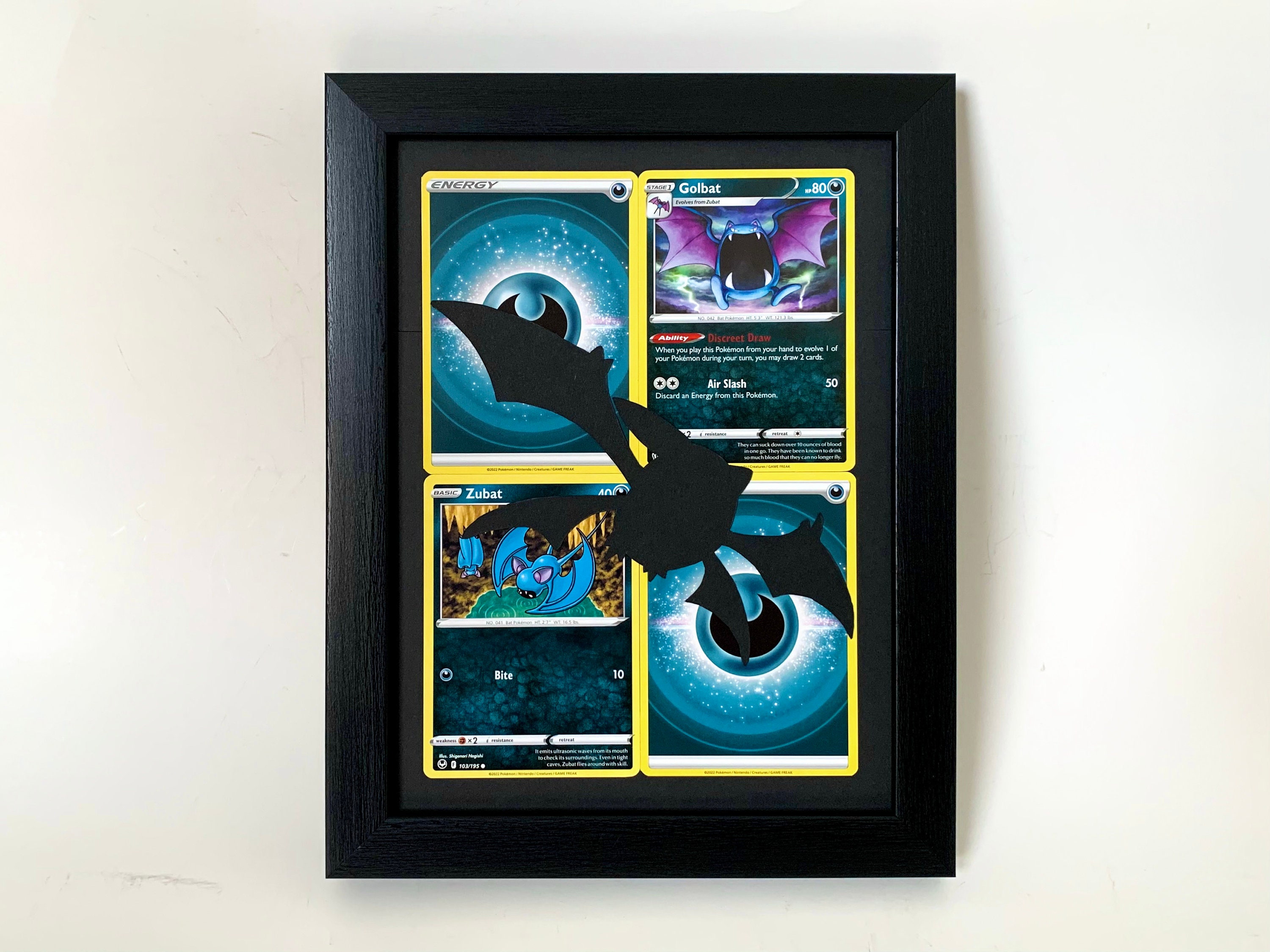 Mavin  GX EX custom card vmax dynamax Mega Pokemon Shadow Shiny Gengar And  & Charizard