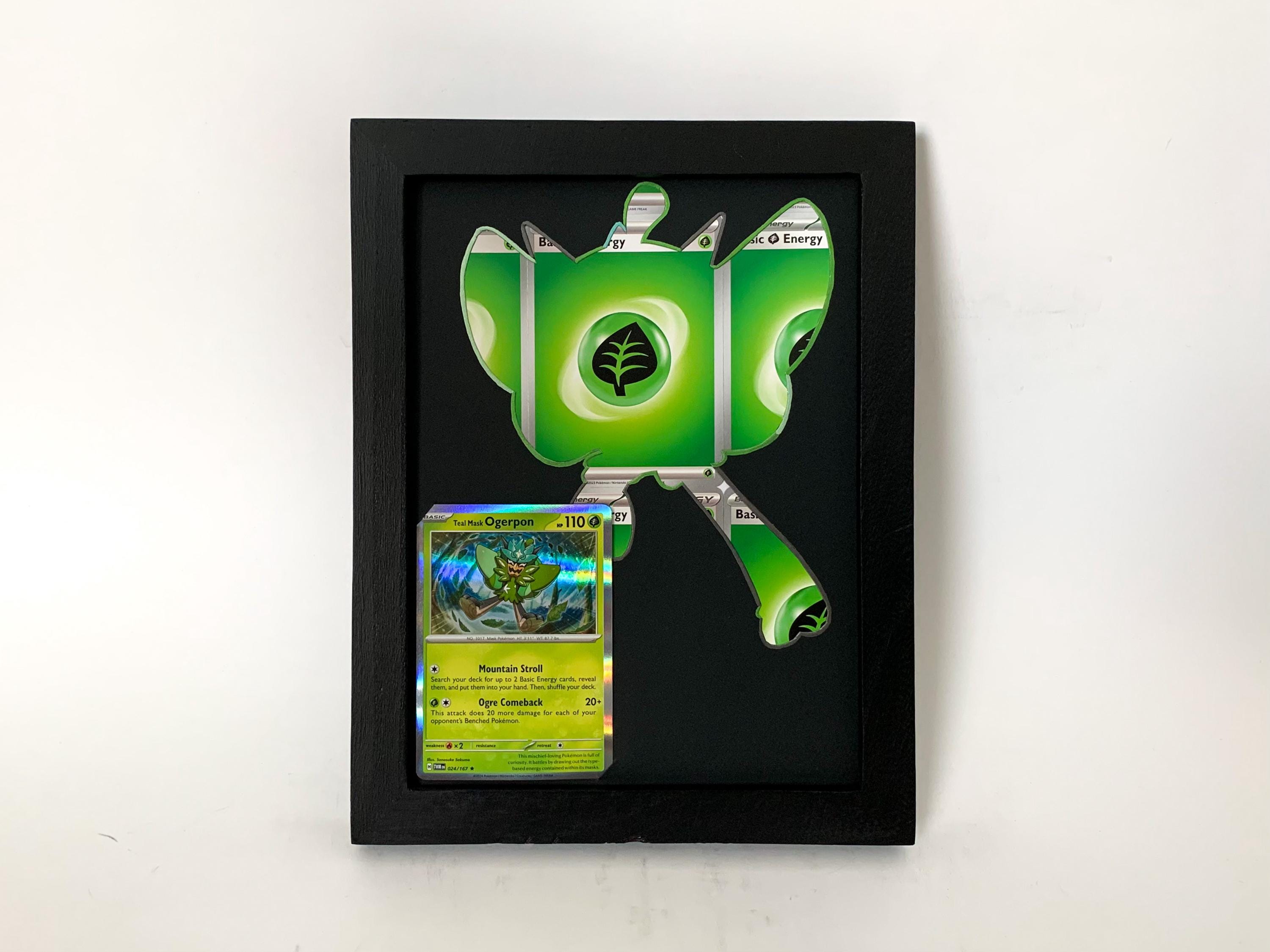 Ogerpon Pokemon Card Frame - Ogerpon Silhouette - Ogerpon Gift - Ogerpon  Art - Ogerpon Teal Mask - Pokemon Frame - Pokemon Birthday - Etsy