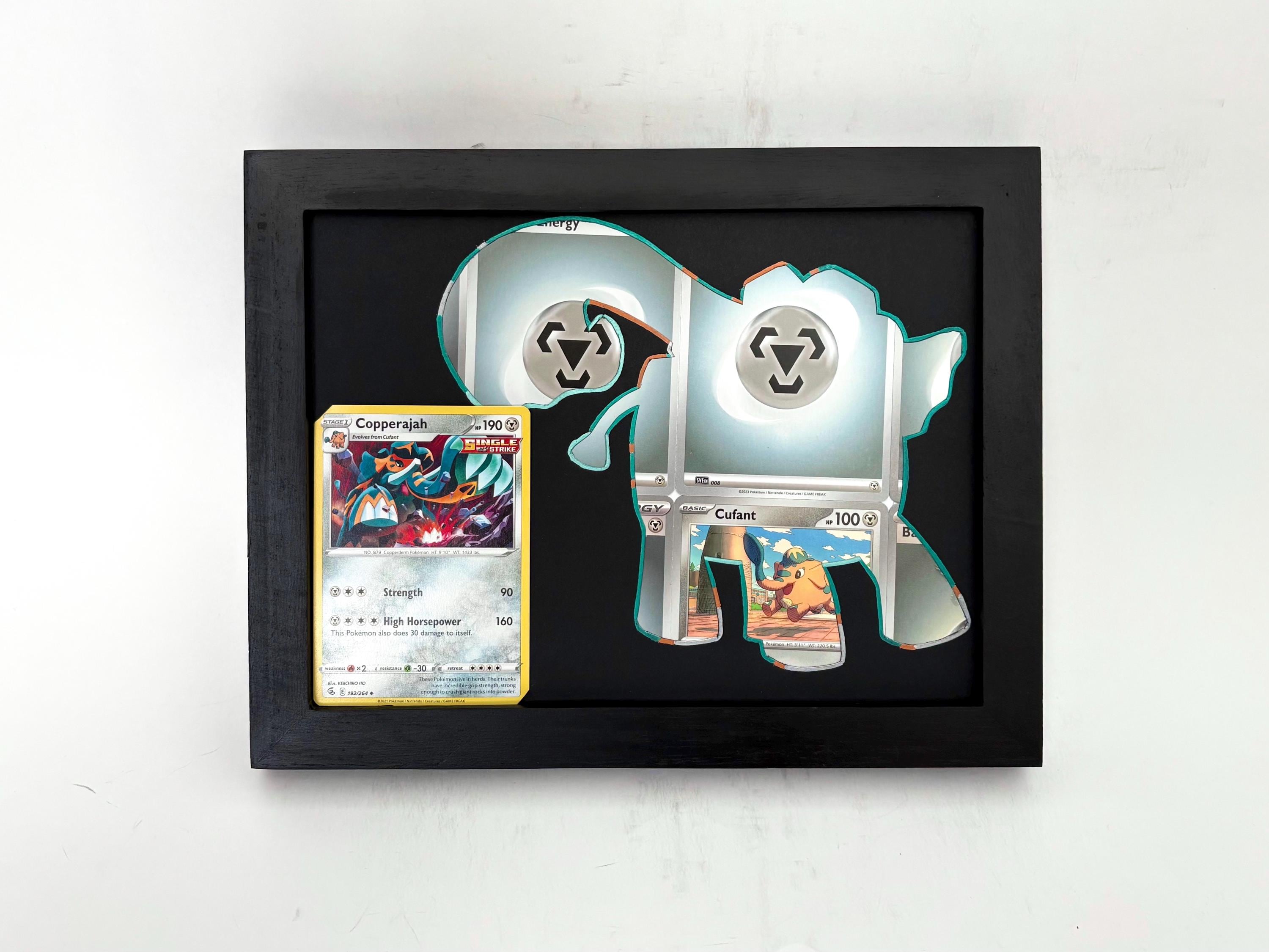 Copperajah Pokemon Card Display Frame - 6x 8 Art Piece - Game Room Decor  - Collector Gift - Etsy