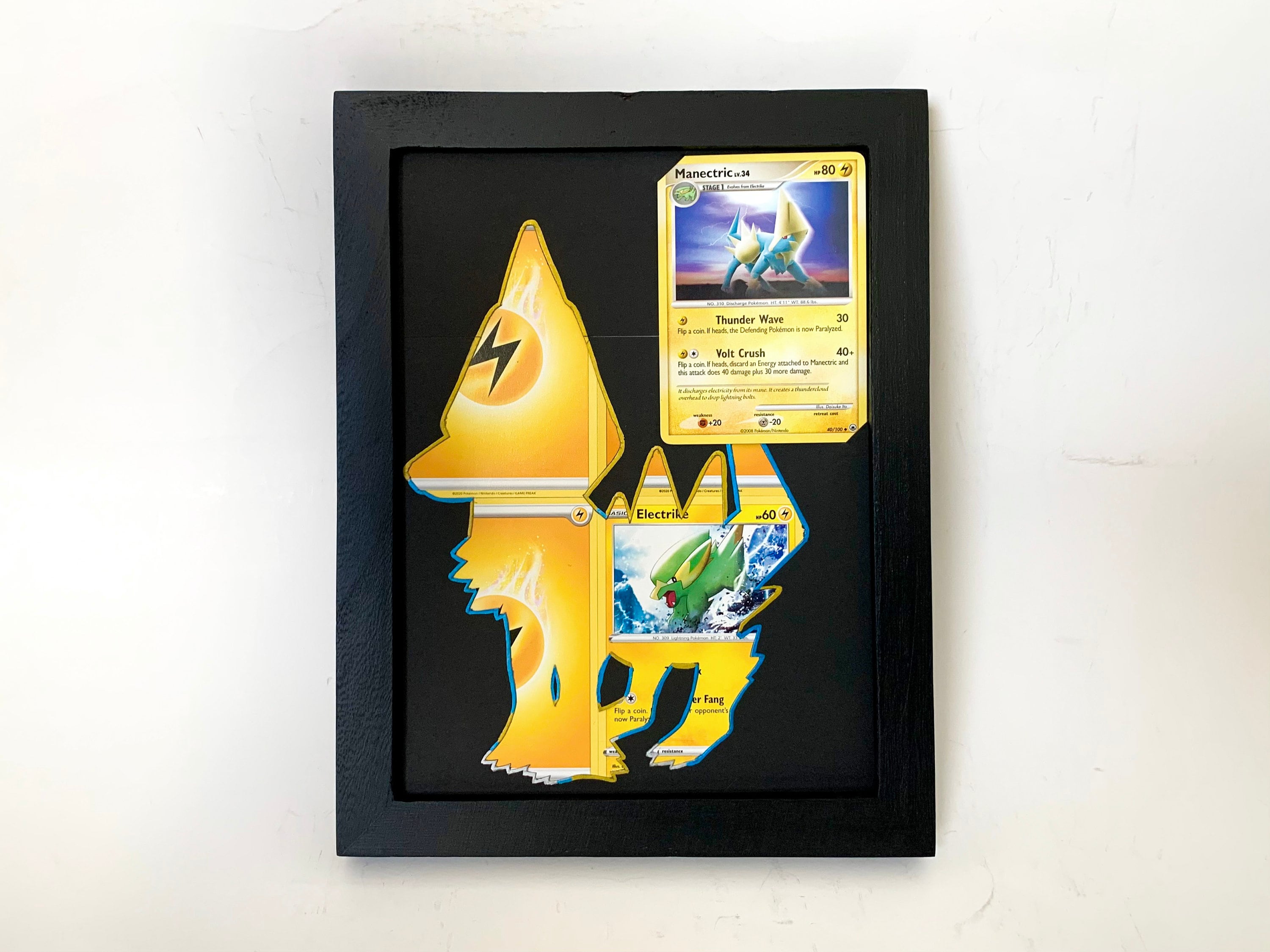 Manectric Pokmon Card Frame - Manectric Art - Manectric Silhouette - Manectric  Card - Pokmon Art - Pokmon Gift - Pokmon Frame - Etsy