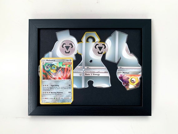 Melmetal Pokemon Card Frame Pokemon Art - Framed for Table Top or Wall - Gift - Etsy Melmetal Pokemon Card Frame Pokemon Art - Framed for Table Top or Wall - Gift - Etsy