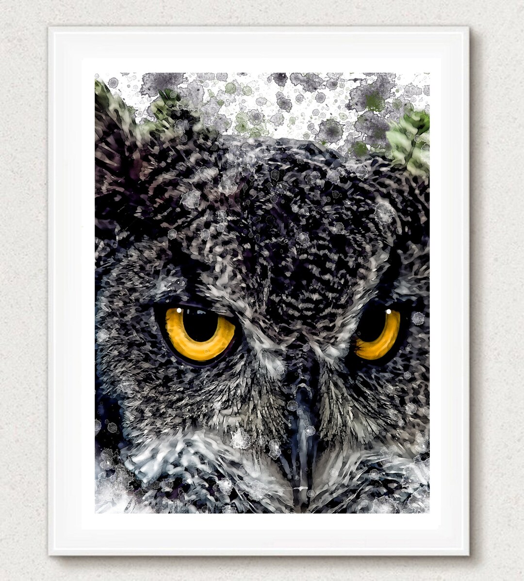 Owl Gift, Owl Print, Owl Poster, Owl Art, Kids Room Wall, Owl Decor
