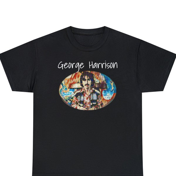 George Harrison Shirt, George Harrison Art, Beatles Shirt, Beatles Art, Concert Shirt, Festival Shirt, Music Shirt, Unisex T