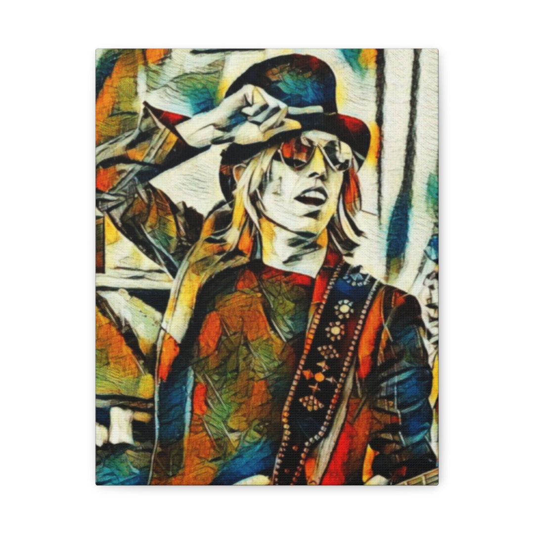 Tom Petty Art, Tom Petty Canvas Art, Tom Petty Print, Tom Petty ...