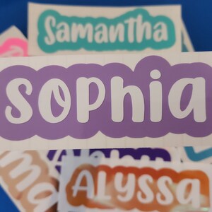 Personalized Name Stickers