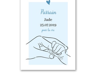 Affiche Parrain/Marraine