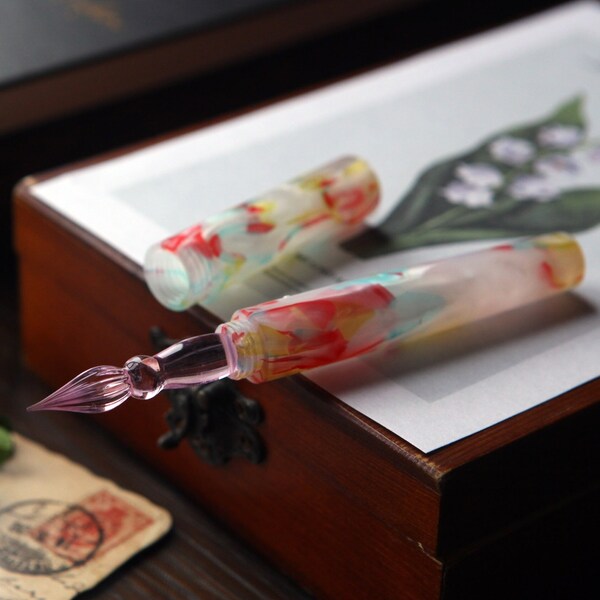 Glass Dip Pen Etsy