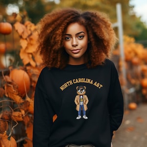 Derrick goes to North Carolina A & T, ghoe, aggie pride, a and t paraphernalia