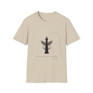 Camiseta de Stevie Nicks Lighthouse No dejes que te quiten el poder Empoderamiento de la mujer Fan de Stevie Nicks Regalo para fan de la música Regalo de Fleetwood Mac para ella imagen 5