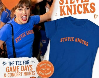 Stevie Knicks Tee Stevie Knicks Shirt, Knickelback Shirt, Knickole Kidman Shirt, Playoffs NY Knicks Tshirt