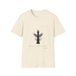 Camiseta de Stevie Nicks Lighthouse No dejes que te quiten el poder Empoderamiento de la mujer Fan de Stevie Nicks Regalo para fan de la música Regalo de Fleetwood Mac para ella imagen 8