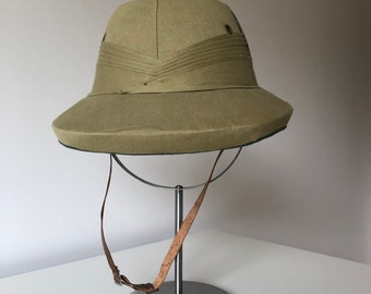 Military Pith Helmet - Etsy