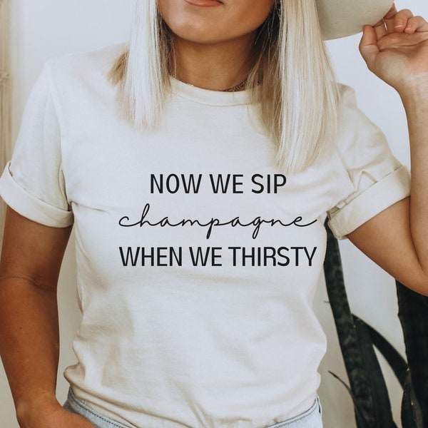 Notorious BIG Shirt Biggie Smalls Rap Lyric Shirt Big Poppa 90s Hip Hop 90s Rap TShirt Cool Mom Shirt Funny Mom Shirt Now We Sip Champagne