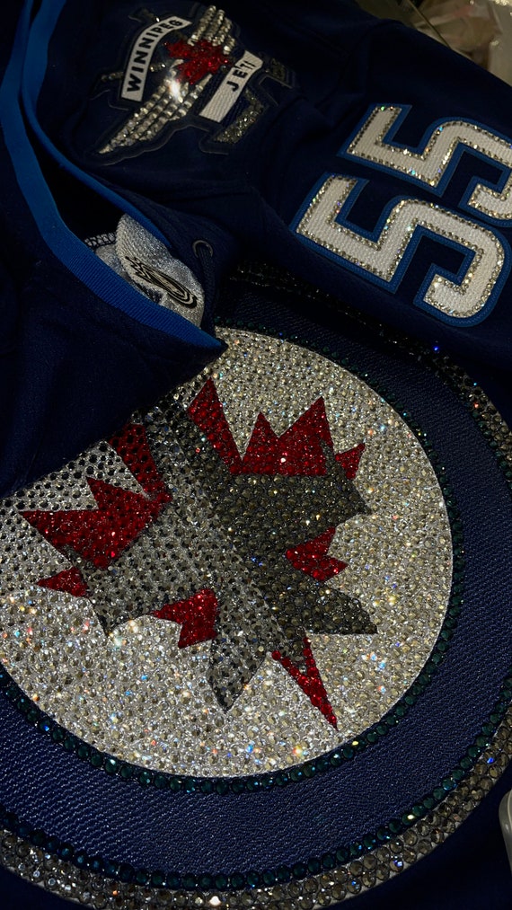 Luxury Custom Rhinestone Hockey Jersey: Signature Fill, Collector