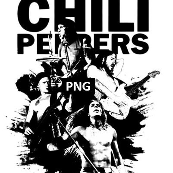 Red Hot Chili Peppers PNG 300 dpi